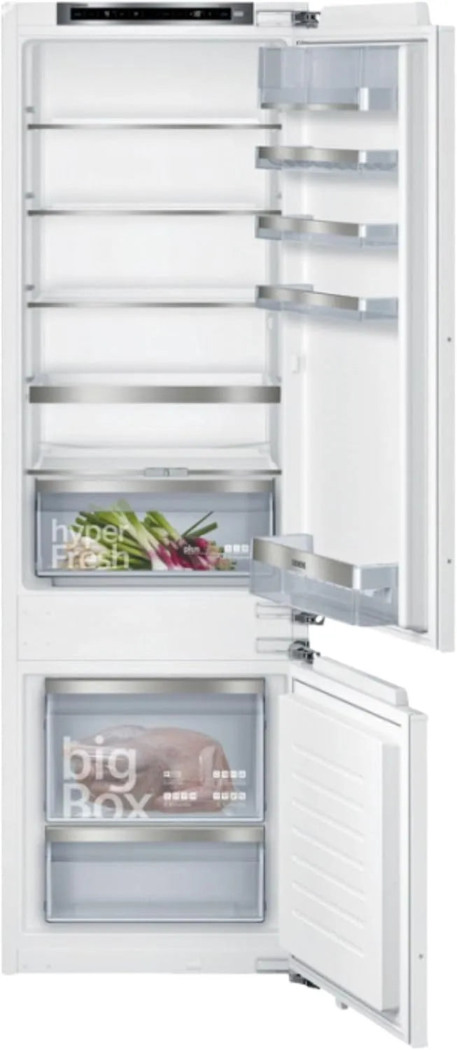 Siemens iQ500 KI87SADE0 Kühl-Gefrierkombination, 270 L, Einbau, LED-Beleuchtung, Kühlschrank mit Gefrierfach, 225 kWh, hyperFresh Premium 0°, Jahr