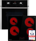 Herdset mit Kochfeld und Backofen, KKT SET8805CH5900RL, KKT KOLBE Herdset SET8805CH5900RL