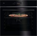 AEG Tx7PB62WSB Elektrischer Pizzaofen, Einbau, Touch-Bedienung, WLAN, Restaurant, Schwarz, gusseiserner Pizzaplatte, Pizzaschieber, Touch‐Display