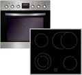 Herdset mit Kochfeld und Backofen Ix4, Einbau, PKM Einbau-Herdset BIC 1000 Ix4