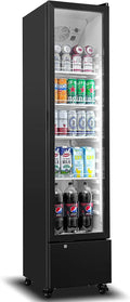 Kühlschrank, 230 L, AAOBOSI, Glas, AAOBOSI 230L Getränkekühlschrank mit Glastür