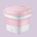 Waschmaschine, tragbar, Höschen, Socken, kleine Gegenstände, Pink, Faltbare tragbare Waschmaschine ohne Wasserleitungen