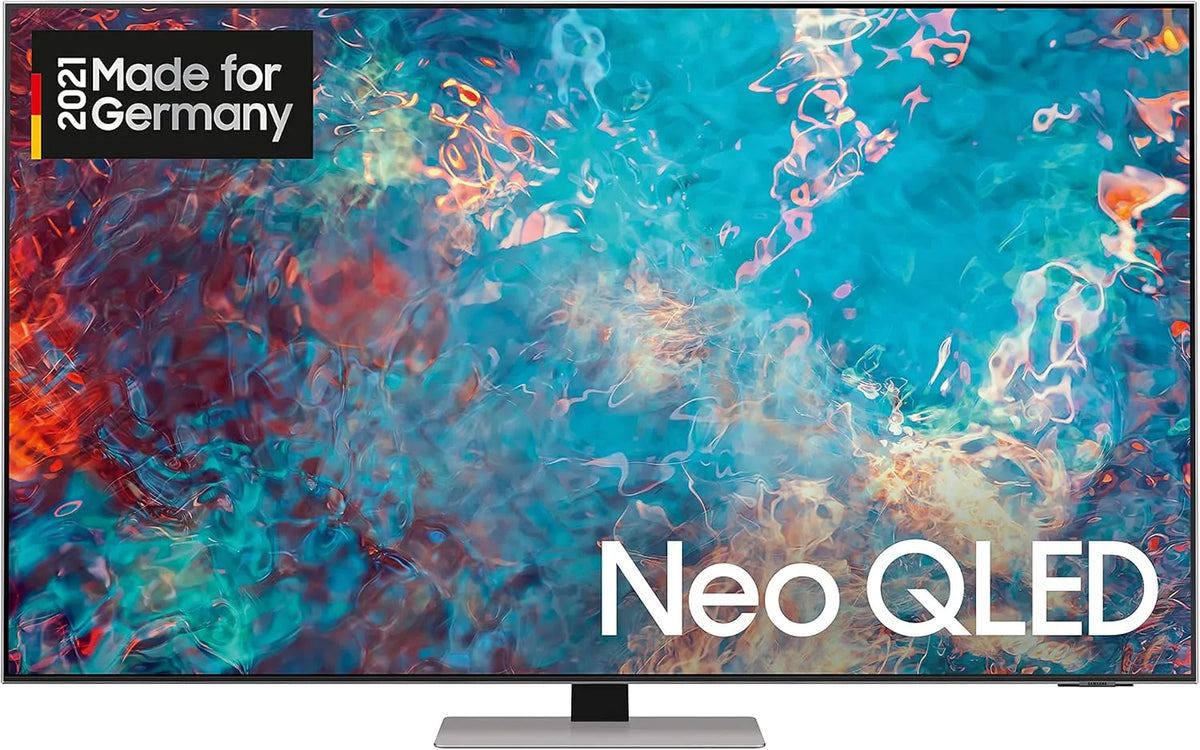 Samsung QN85A Smart TV, 65 Zoll, Fernseher, 4K UHD, QLED, HDR, GQ65 ATxZG, 2021, Quantum-Matrix-Technologie, Ultra Viewing Angle