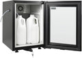 Kühlschrank DB109, 20 L, herausnehmbar, abschließbar, Polar - DB109 Mini-Tischkühlschrank für Milch, Milchrohr-Anschlussloch