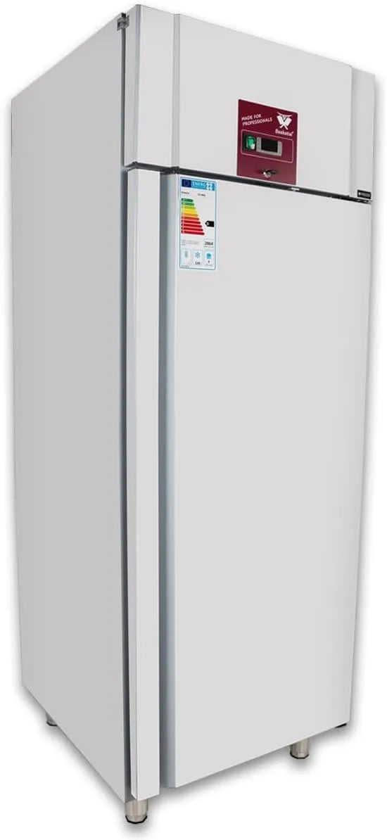 Gefrierschrank GS-580B, 539 L, 230 V, Gefrierfach, Gastronomie, Edelstahl, Tiefkühlschrank, abschließbare Tür, Gewerbe Gefrierschrank 539L