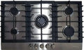 Gaskochfeld, 86 cm, Einbau, autark, Edelstahl, Gaskocher, 8 kW WOK Brenner, Kaiser KG 9356 Turbo Gaskochfeld 86 cm Edelstahl Autark - Einbau Gasherd