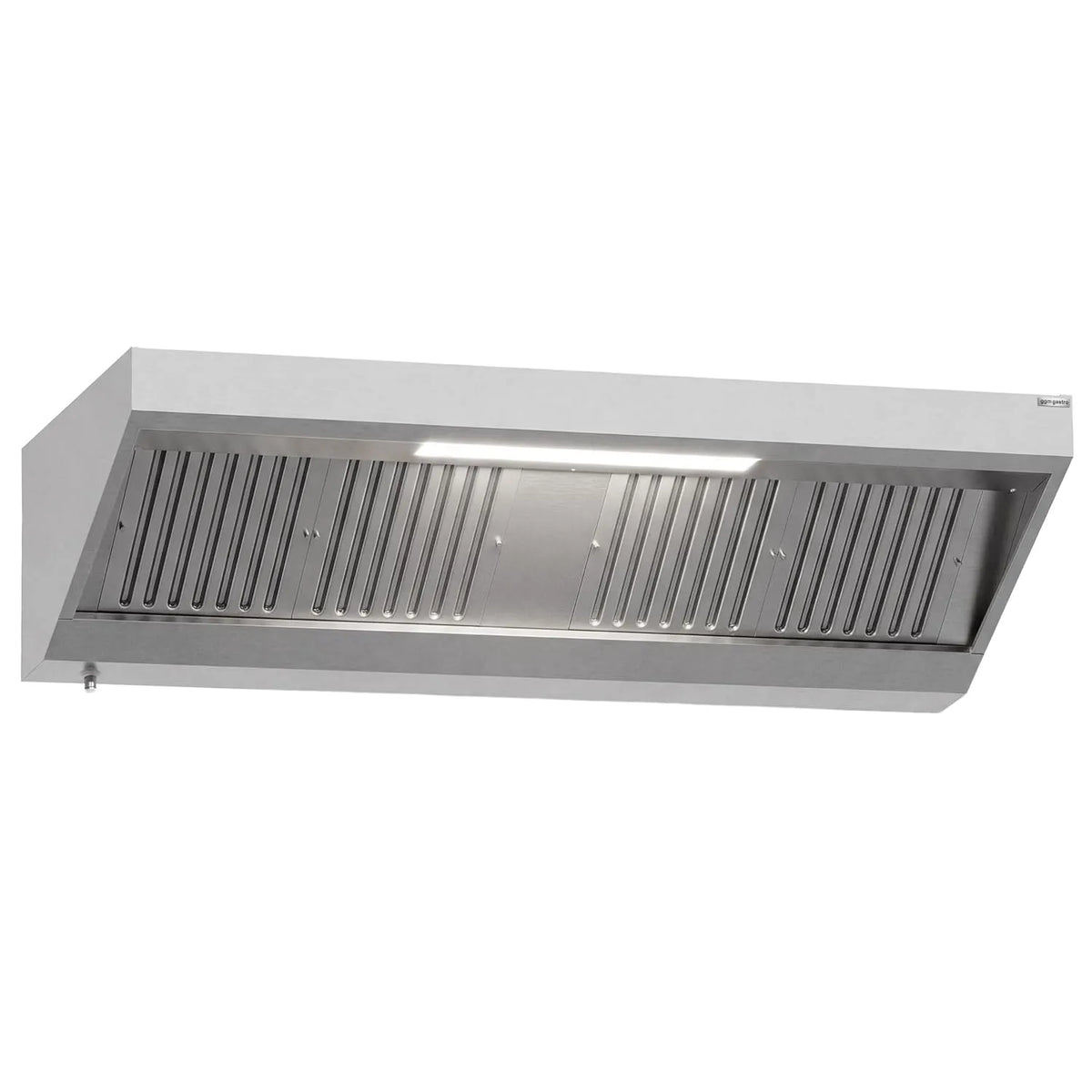 Dunstabzugshaube, Küchenhaube, GGM, GGM Gastro Wandhaube 2000 mm mit Filter und LED