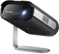 Google 1080p Smart TV, Fernseher, tragbar, Full HD, Eingebauter Akku mit 2 Stunden Wiedergabezeit, 360° Projektion, 200 ANSI Lumen, V Keystone