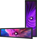 Monitor, 28, 6 Zoll, 1920 × 540, tragbar, IPS-Panel, LCD-Display, VSDISPLAY 72