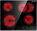 Kochfeld, 60 cm, 4 Kochzonen, 6600 W, Karinear, Touch-Bedienung, 6600W Touch, Ovalzone & Doppelringzone