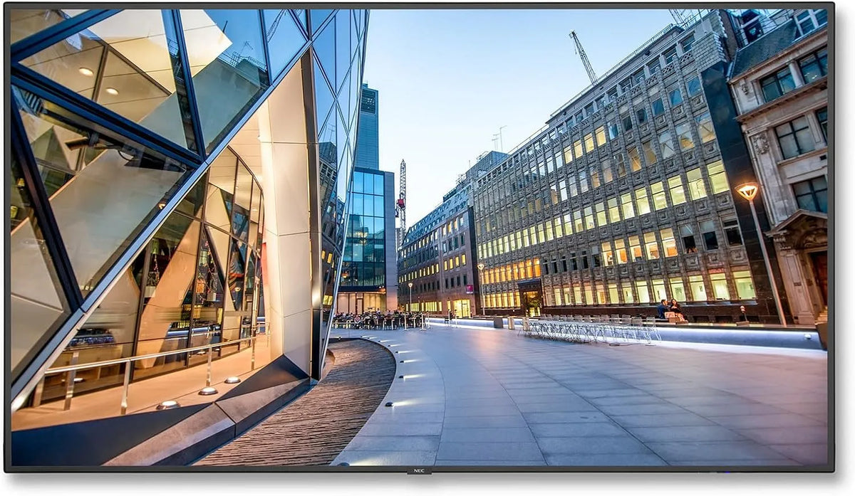 Digital Signage Display, 75 Zoll, 3840 × 2160, Energieklasse C, LCD-Werbedisplay, NEC C750Q 2160p, HDR, 4K UHD, digitaler Werbeanzeige, 190 cm