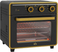 Backofen, 20 L, 1400 W, HOMCOM, 1400W, Metall, Backblech, HOMCOM Minibackofen mit Umluft 20L Mini Ofen
