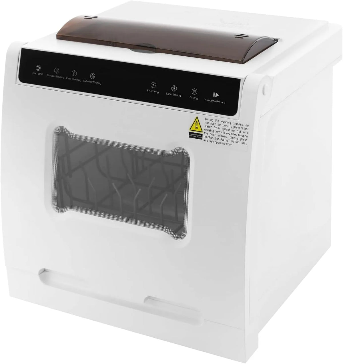 Geschirrspüler, 800 W, 6 Programme, 52 dB, Spülmaschine, Touch-Bedienung, leise