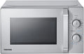 Toshiba MW2-MG20PE Mikrowelle, 700/1000 W, Grill, Mikrowellenofen, Silber, 5 Leistungsstufen