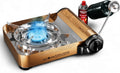 Campingkocher, Gas GS-4000P, tragbar, Gas One GS-4000P, Premium-Propangas- oder Butankocher mit praktischer Tragetasche, Hurricane Supplies