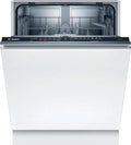 Bosch Serie 2 SMV2ITx18E Geschirrspüler, 60 cm, Home Connect, Einbau, leise, Weiß, 12-teilig, EcoSilence Motor