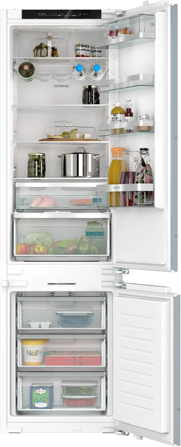 Siemens iQ500 KI96NADC0 Kühl-Gefrierkombination, 194 x 56 cm, Einbau, Kühlschrank mit Gefrierfach