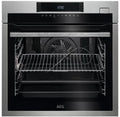 AEG BSE682020M Backofen, Boost, Touch-Bedienung, Grill, Dampf, 2 Temperaturzonen, Edelstahl, Display mit Uhr, SteamBoost, Kerntemperatursensor