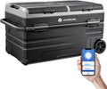 Elektrische Kühlbox, 115 L, AAOBOSI, mobile Kühlbox, Kühlbox Kompressor mit APP, Dual Zone