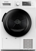 Wäschetrockner HHPD-M9G3A, 14 Programme, 9 kg, Energieklasse D, Kindersicherung, Weiß, LED-Display, 5 Jahre Garantie, Trommelbeleuchtung