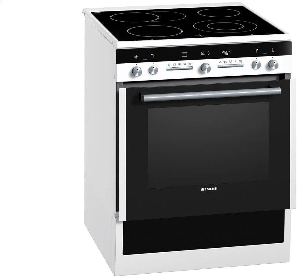Siemens HC854283 Standherd mit Backofen, Weiß, A -30%, activeClean, Hotair Eco