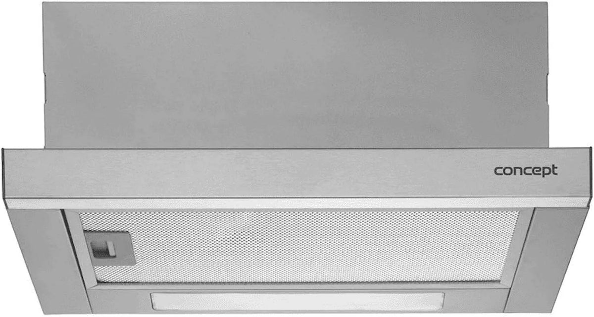 Concept OPV3150 Dunstabzugshaube, 50 cm, Küchenhaube, Concept OPV3150 Küchenhaube Dunstabzugshaube für die Küche Teleskop Ausziehbar 50 cm Metall