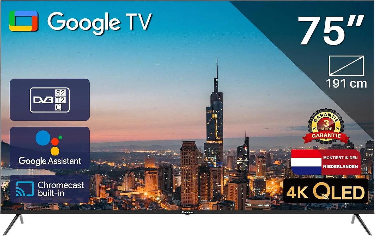 Google Smart TV, Fernseher, TEEVIEW Google Smart TV