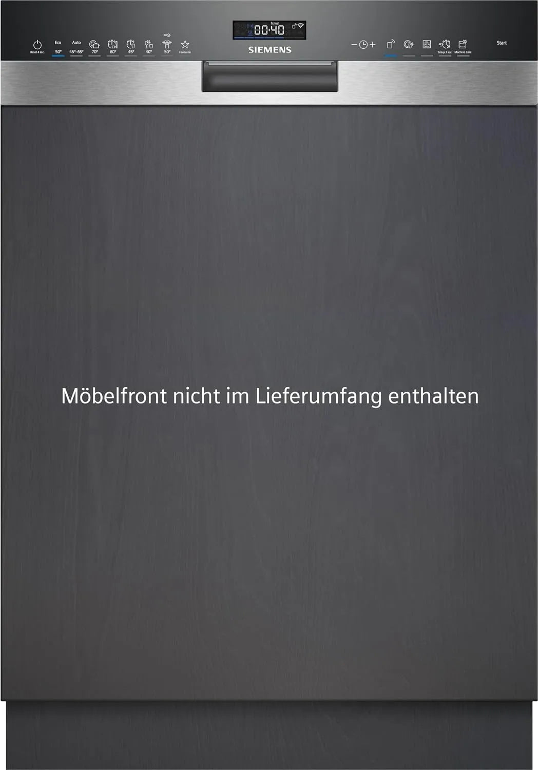 Siemens iQ500 SN55ZS49CE Geschirrspüler, Home Connect, 75 kWh, 14 MGD, Siemens SN55ZS49CE iQ500 Teilintegrierter Geschirrspüler, Smart Home kompatibel