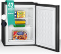 Bomann Gefrierschrank, 42 L, Gefrierfach, herausnehmbar, 2 Temperaturzonen, Tiefkühlschrank, Schwarz, Gefrierbox klein mit 42L Nutzinhalt
