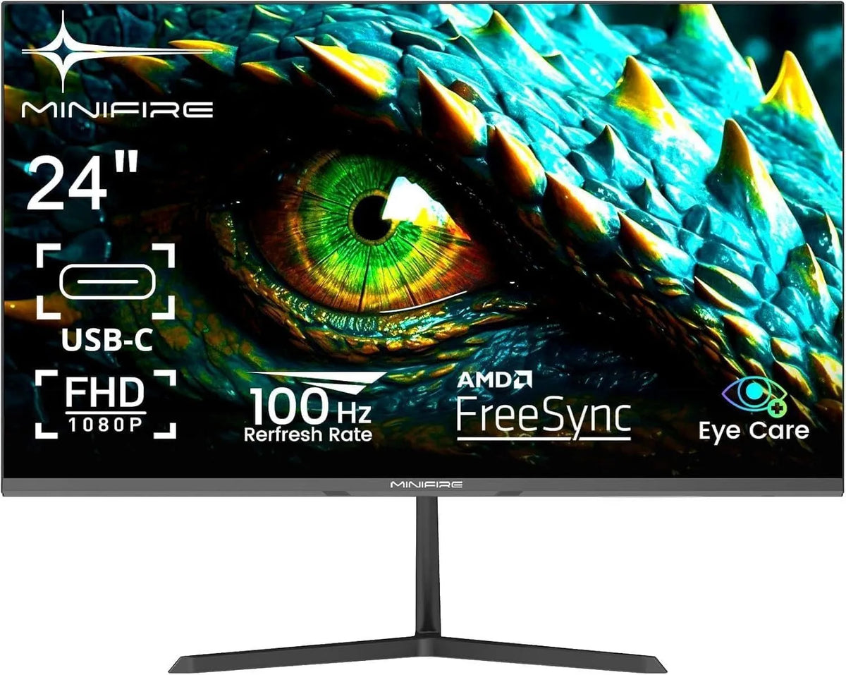 Monitor MF24x3AL, 24 Zoll, 5 ms, 100 Hz, Full HD, HDMI, USB, PC-Bildschirm, sRGB110%, Eye-Care, VESA, 100Hz, 5ms, Adaptive-Sync