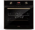 Klarstein Backofen, 70 L, 50 bis 250 °C, Einbau, autark, Grill, Schwarz, Umluft, Ober-, Unterhitze, 2200 Watt, EEK A, Klarstein Elizabeth, 70L