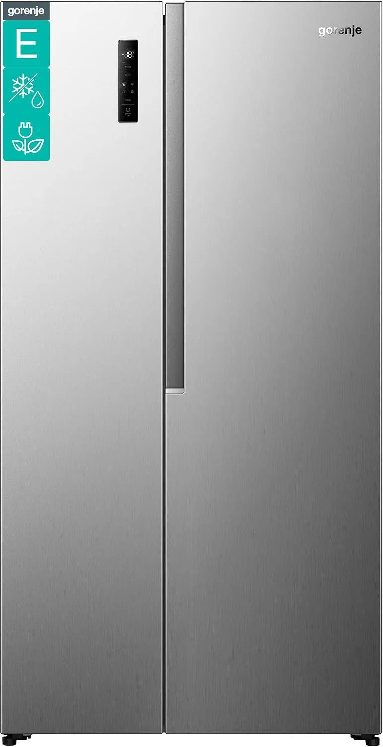 Gorenje 544L, Side-by-Side, PureFlat Serie, xxL Gefrierschulbladen NRS917E41x, 5 cm, MultiFlow 360°, BxHxT: 91, 1×178, 6×61, NoFrostPlus