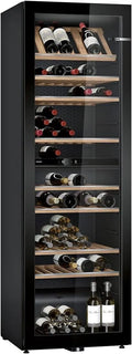 Bosch Serie 6 KWK36ABGA Weinkühlschrank, 186 x 60 cm, Glas