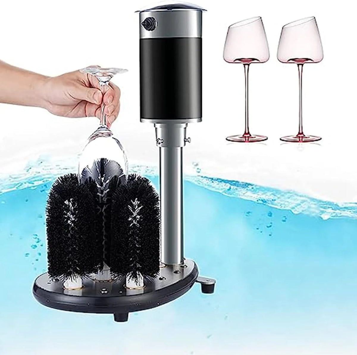 Waschmaschine, gewerblich, für Barempfang, Bankettvera, Elektrische kommerzielle Gläserspülmaschine, Waschen Sie alte Teeflecken, Kaffeeflecken und