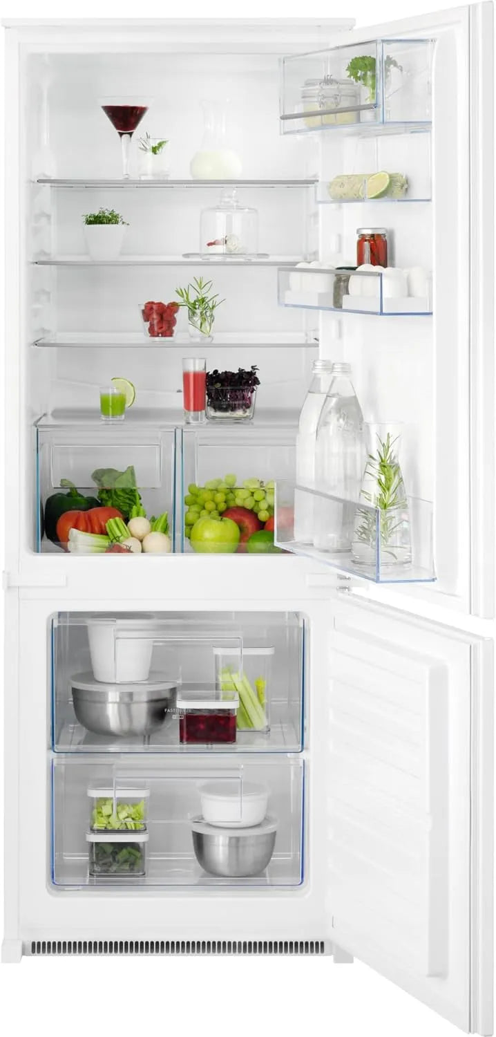 AEG Serie 5000 144.6x56 Kühl-Gefrierkombination, 160 L, 144.6x56 cm, Einbau, Kühlschrank mit Gefrierfach, TSC5S141DS, LED, Sensoren schützen Frische