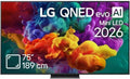 LG QNED87 Smart TV, 50 Zoll, Fernseher, 4K UHD, LG 50 inch QNED evo AI QNED87 Mini LED 4K Smart TV 2026