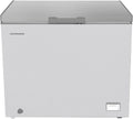 Gefrierschrank, 246 L, Gefrierfach, Inverter, Schnellgefrieren, Tiefkühlschrank, Silber, LED‐Display & Innenbeleuchtung, HCF‐HM246CSE++