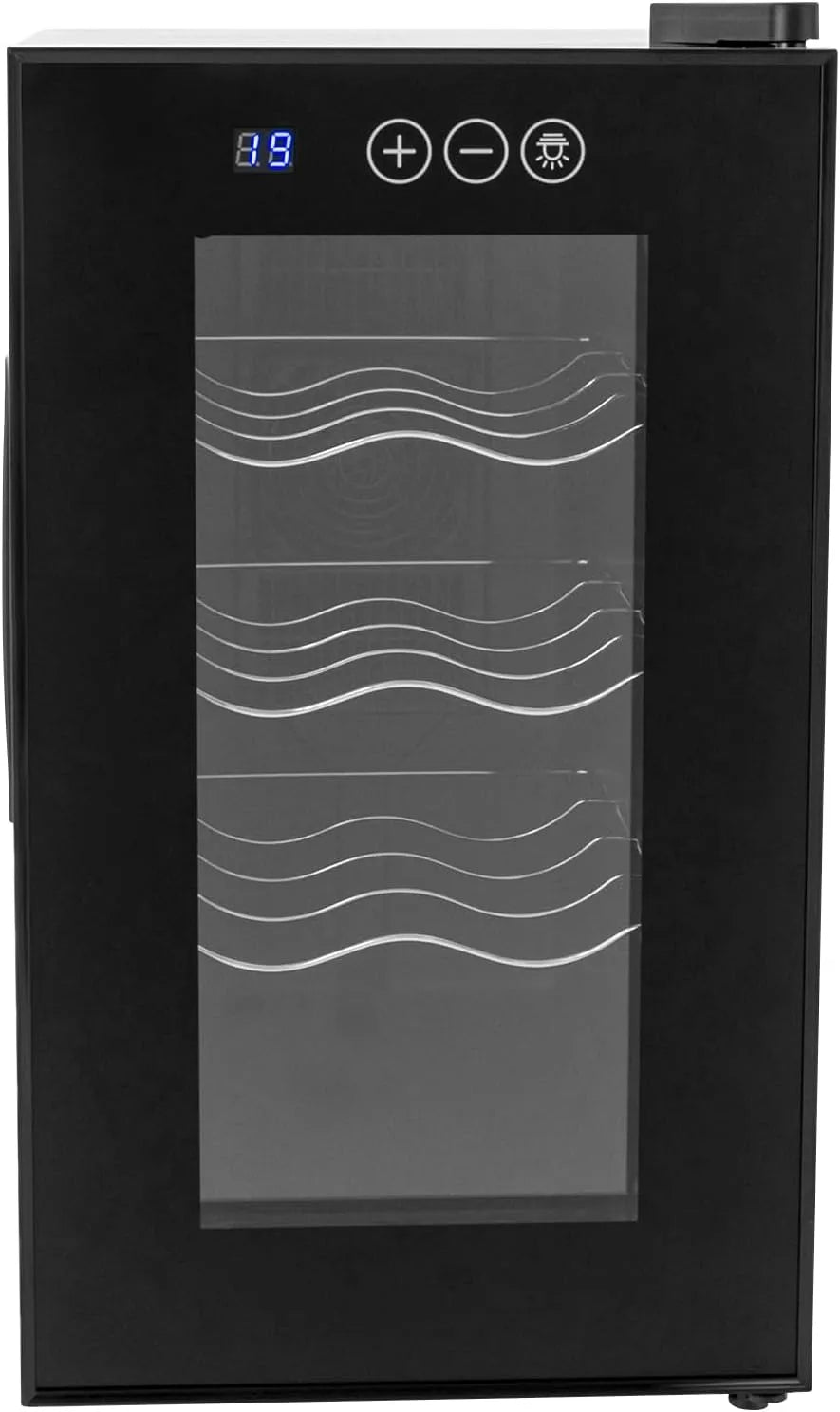 Weinkühlschrank, 23 L, 8 Flaschen, Weinkühler, freistehend, Weiß, Rot, Private Reserve Weinkeller, Wohnung