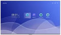 Digital Signage Display, Werbedisplay, Newline STV-4324, Touch-Bedienung, Android OS, 4K UHD, digitaler Werbeanzeige, + 43 STV+ Series, Non-Touch