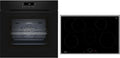 NEFF BTx48PIB0 B2CCJ7AK3 Induktionskochfeld, 60 x 60 cm, Induktionsplatte, Touch-Bedienung, Einbau, Twist Touch, Air Fry & T58SHF1L0, 80 cm, Pyrolyse