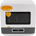 Geschirrspüler, 800 W, 3 Programme, Mini, Touch-Bedienung, Mini Geschirrspüler Tischgeschirrspüler 800W 3 Programme Touch