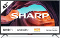Google 43BL6EA Smart TV, 43 Zoll, Energieklasse G, Fernseher, 4K UHD, Android OS, Schwarz, SHARP 43BL6EA Android TV 109 cm, Harman Kardon