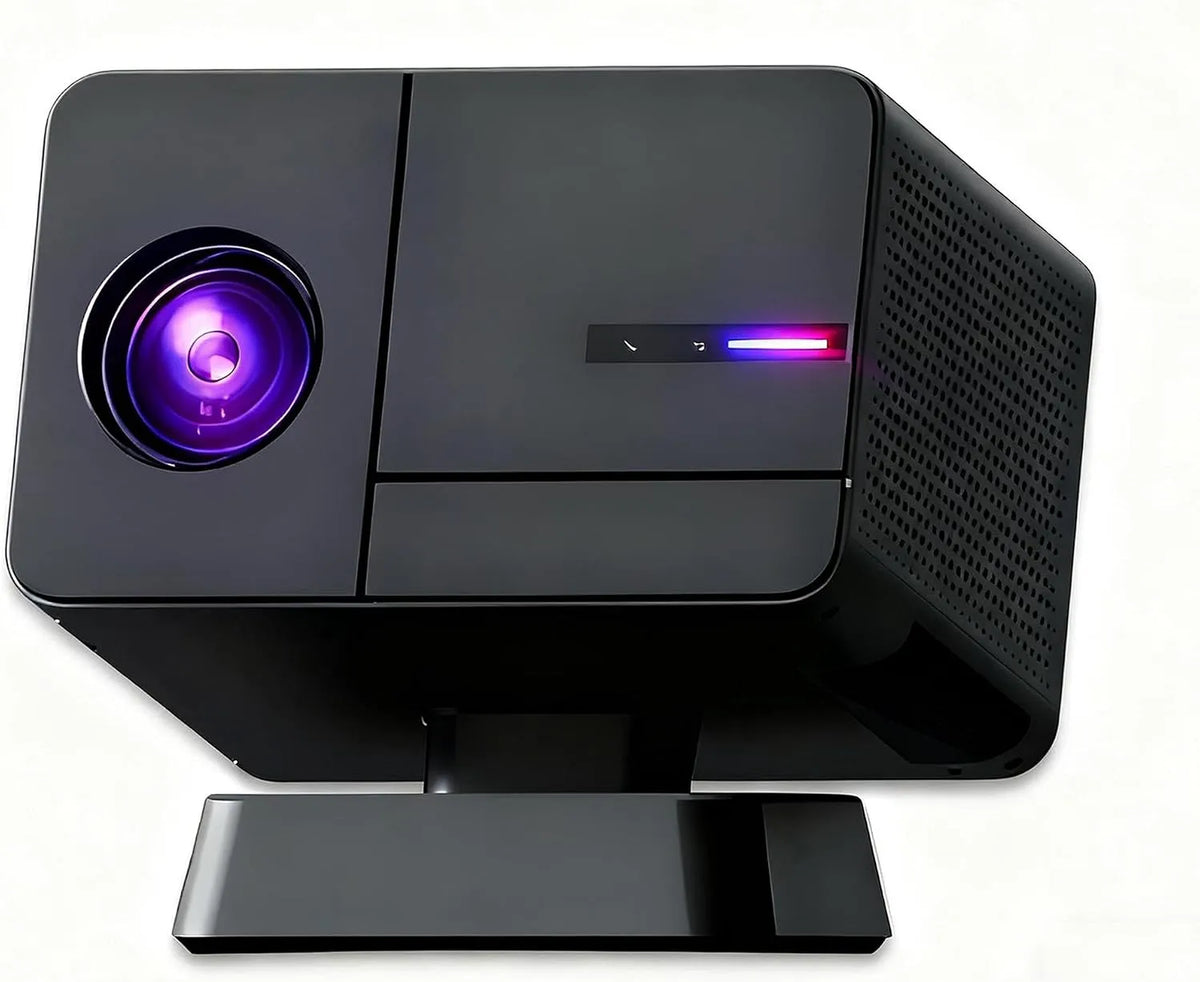 Projektor, WLAN, Bluetooth, Android OS, 4K UHD, Beamer, Schwarz, 000 Spiele mit 14 Emulatoren, Über 36, 800 Lumen, Android 11
