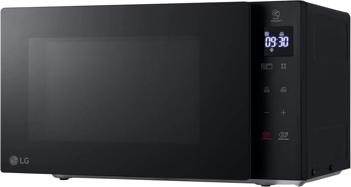 LG MH6032GAS Mikrowelle, 20 L, 1050/570 W, Grill, Inverter, Mikrowellenofen, Schwarz, Quarzgrill, EasyClean