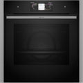 NEFF B64FT33N0 Backofen, 60 x 60cm, Einbau, Touch-Bedienung, Dampf, Schwarz, Full Touch TFT-Display, N 90, Slide&Hide, Multipoint Bratenthermometer