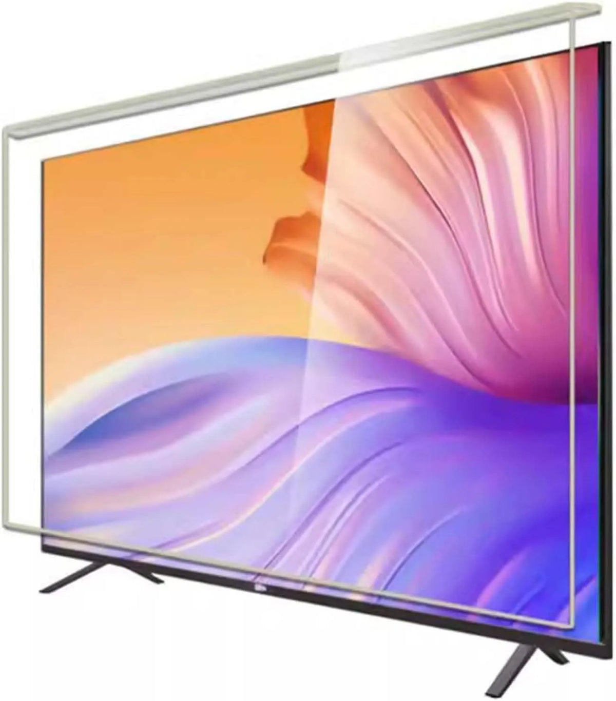 Smart TV, 58 Zoll, 1300x750mm, Fernseher, Displayschutzfolie for TV-Monitore, 32-58 Zoll, Blaulicht-Blockierung, Hellblau, TV-Bildschirm-Schutzfilter
