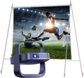 Projektor, 70 Zoll, tragbar, Outdoor, Beamer, xGIMI Elfin Flip Laser Tragbarer Beamer + 70' Outdoor Leinwand Bundle