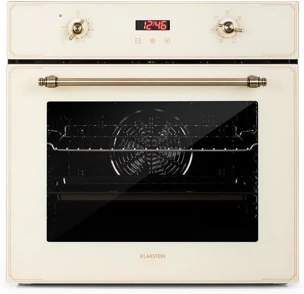 Klarstein Backofen, 70 L, 50 bis 250 °C, Einbau, autark, Grill, Umluft, Ober-, Unterhitze, 2200 Watt, EEK A, Klarstein Elizabeth - Elektrischer