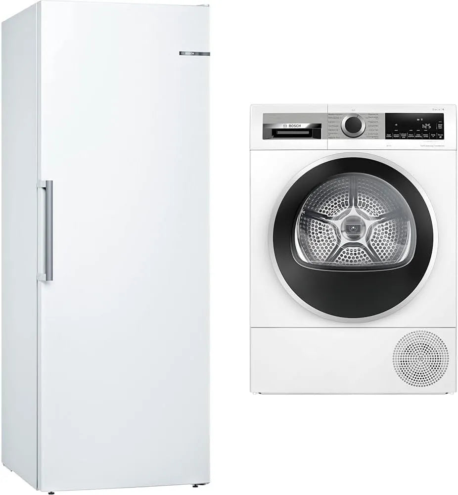 Bosch Serie 6 GSN58AWCV Wäschetrockner, 191 x 70 cm, 8 kg, Gefrierfach, xxL-Gefrierschrank
