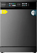 Cecotec Bolero Aguazero 6210 Geschirrspüler, 60 cm, 14 Programme, freistehend, verstellbares Fach, 15 Bestecke, xxL Fullcolor Display